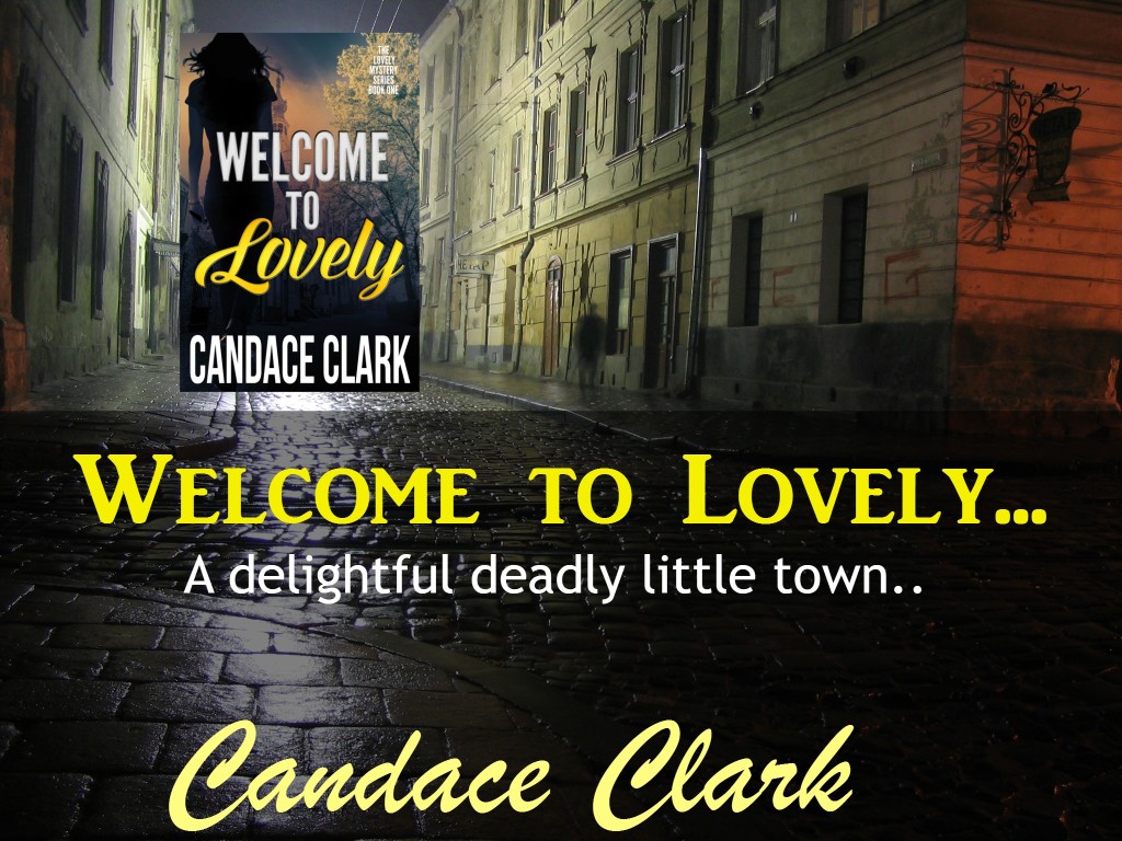 Old town at night light after rain