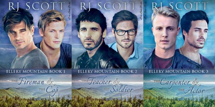 Ellery Mountain, Books 1-2-3 by RJ Scott width=